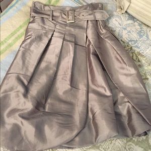 Sz4 Beautiful metallic silver Kenar skirt